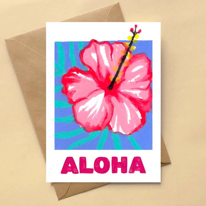 Aloha Tarjeta de Felicitación para venta al por mayor de Erin Donohoe