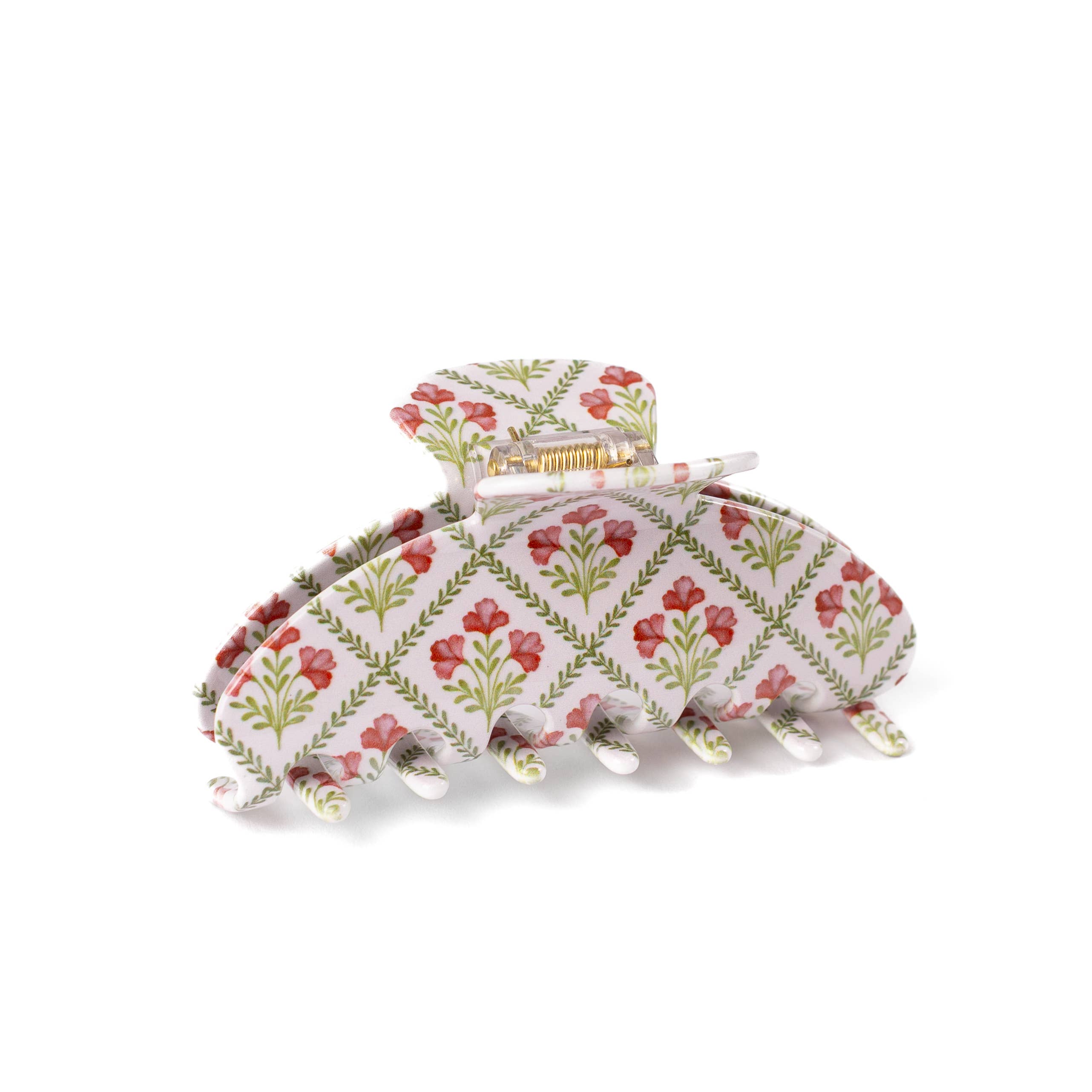 Elyse Breanne Design - Wholesale Hair Clip - Women's - Winter Poppies Claw Clip | Winter & Christmas