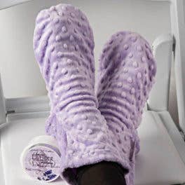 Sonoma Lavender - Wholesale Slippers - Women's - Spa Booties - Lavender Dot1
