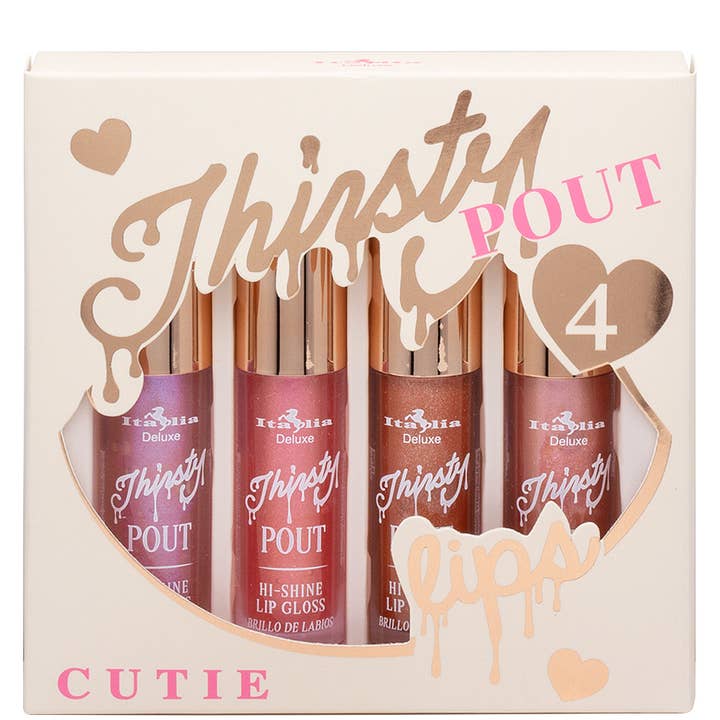 DURSTIGE SCHMOLL-LIPPEN SET AUS 4, CC 174 SET für den Großhandel von JOIA ACCESSORIES