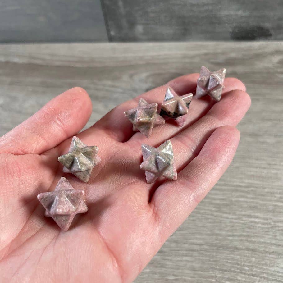 Keystone Crystals - Wholesale Spiritual Stone/Crystal - Gemstone Merkaba Star Sacred Geometry Crystal – 1/2 Inch22