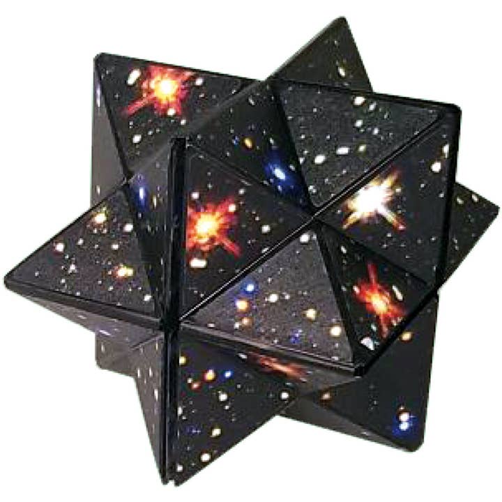 California Creations - Vente Puzzle – enfant - StarCube Cosmos - Puzzle géométrique transformable sur le thème de l'espace2