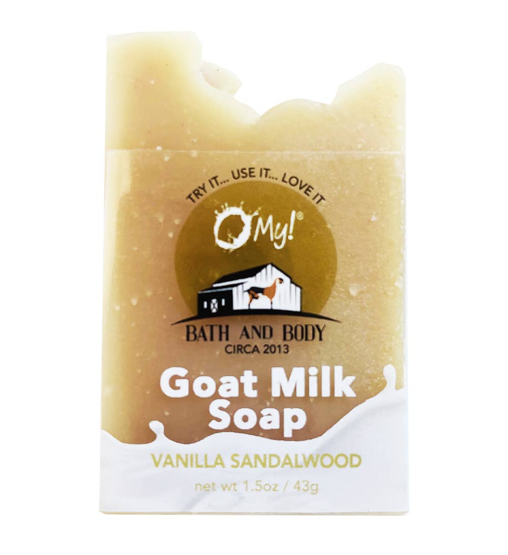 O My! Bath and Body - Wholesale Bar Soap - O My Goat Milk Soap 1.5oz Traveler | Made with Raw Goat Milk12