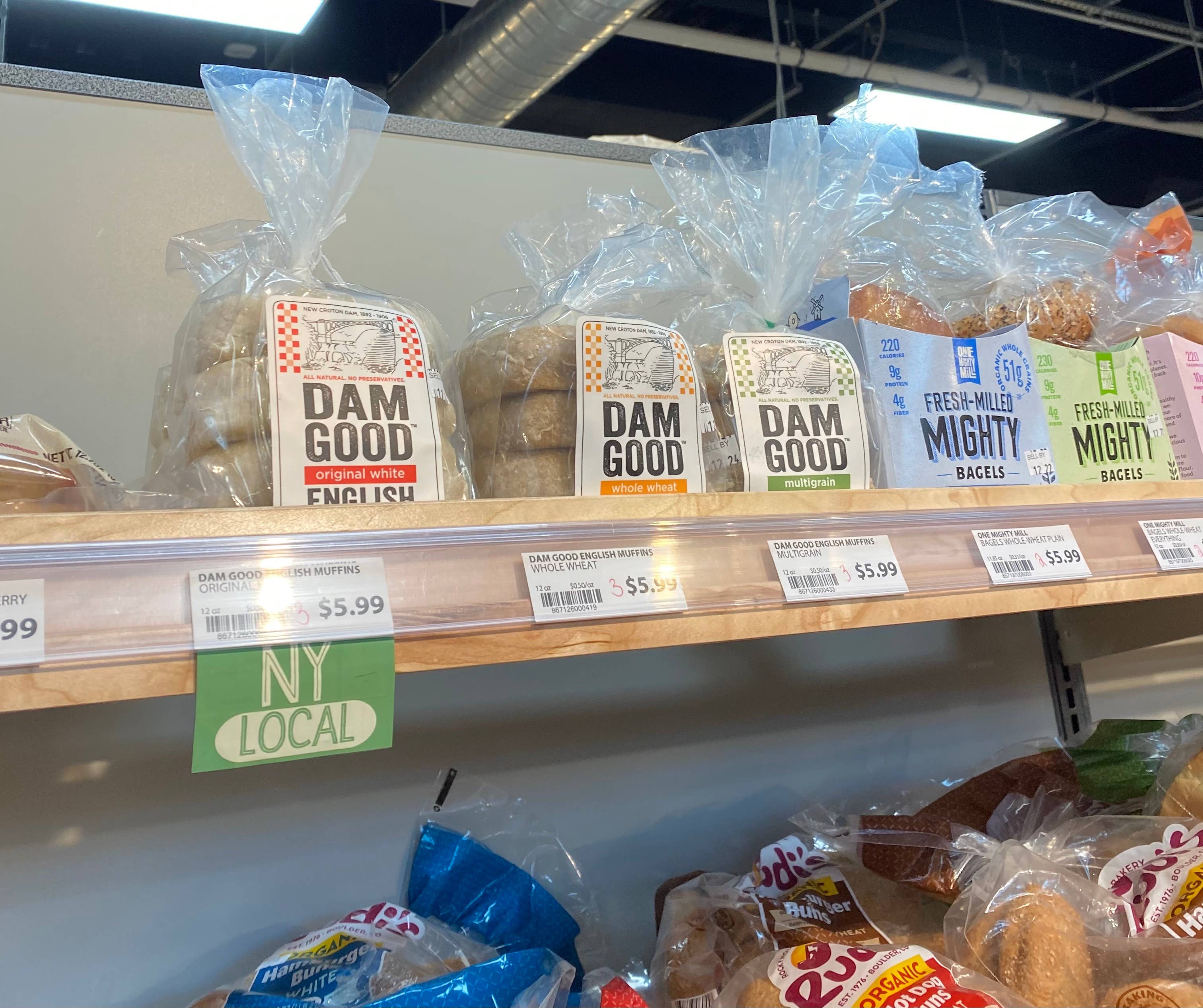 Wholesale Vegan 'Original White' Sourdough English Muffins, 1 bag (4 m