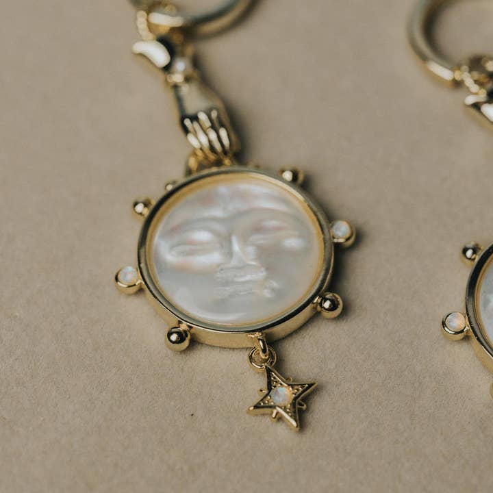 Spitfire Girl - Wholesale Huggie Earrings - Umbra Dangle Huggie Earrings2