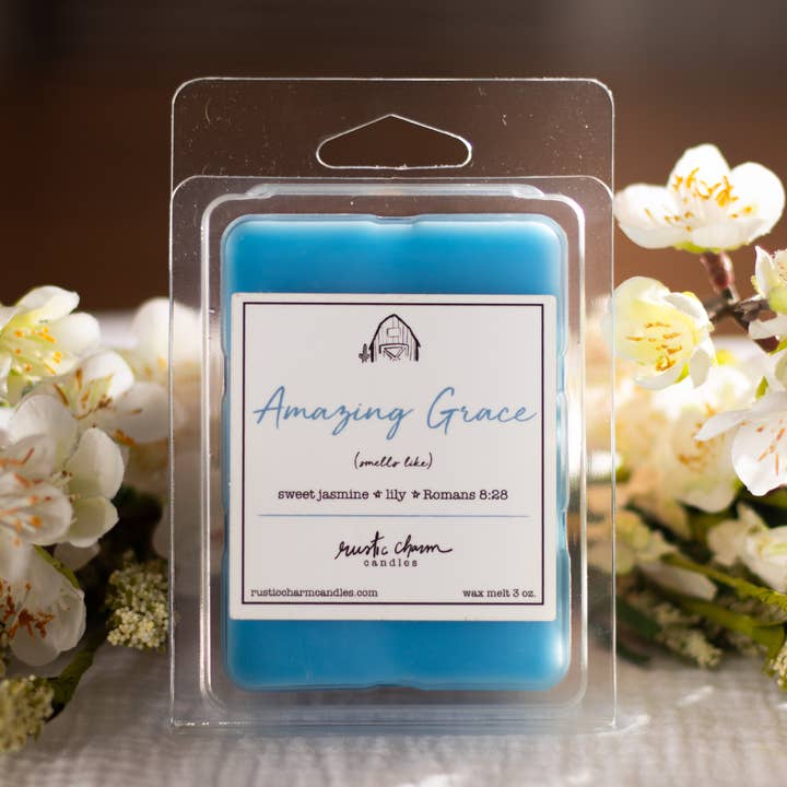 Amazing Grace Wax Melt for wholesale by Rustic Charm Candles