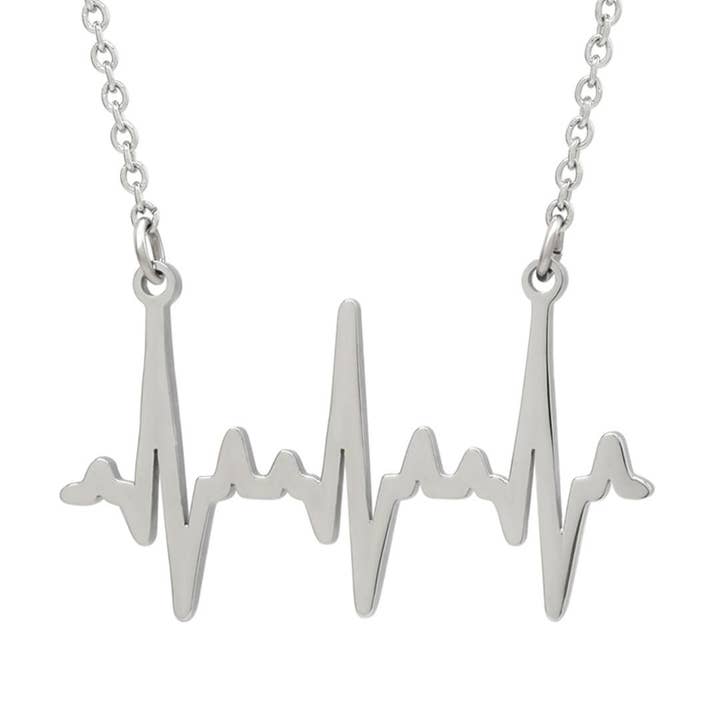 Boutique Academia – wholesale Pendant/charm necklace – Heartbeat Necklace7