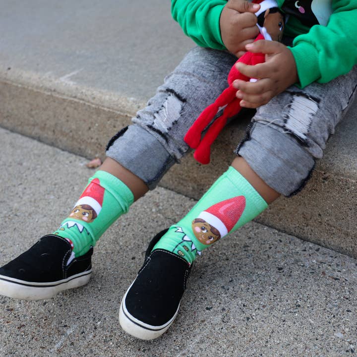 Dapper Xpressions - Wholesale Socks – Child - Christmas Elf Socks, Comfort and Casual, Toddler to Adult8
