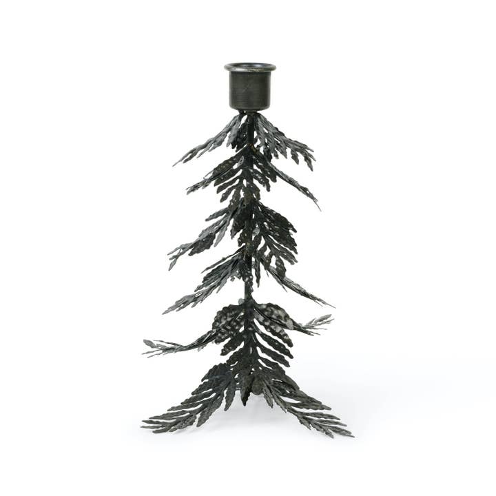 Nordstjerne North America – wholesale Ljushållare – Nostalgi Julgran Ljusstake - Svart (Låda med 4)