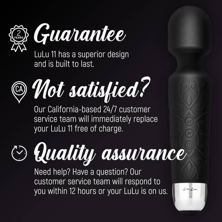 LuLu - Wholesale Body Massager - Lulu 11 Upgraded Personal Wand Massager with Memory - The Most Powerful Cordless Magic Wand5