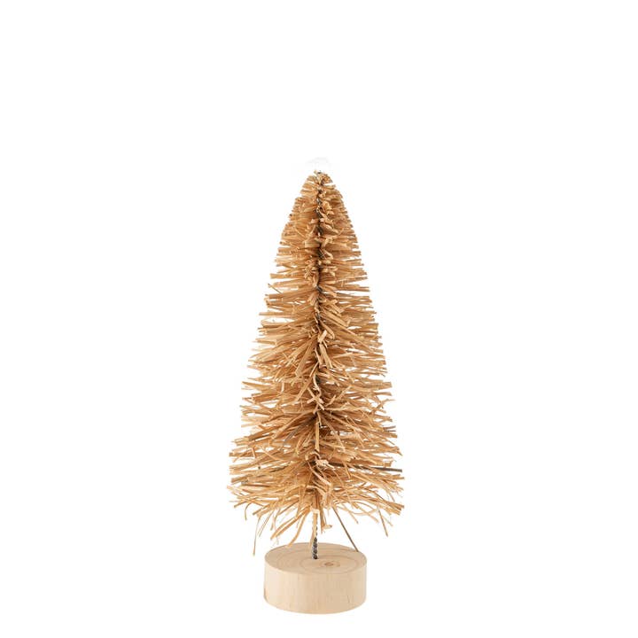 Indaba Trading - Wholesale Christmas Decoration - Alpine Rattan Tree S, Natural