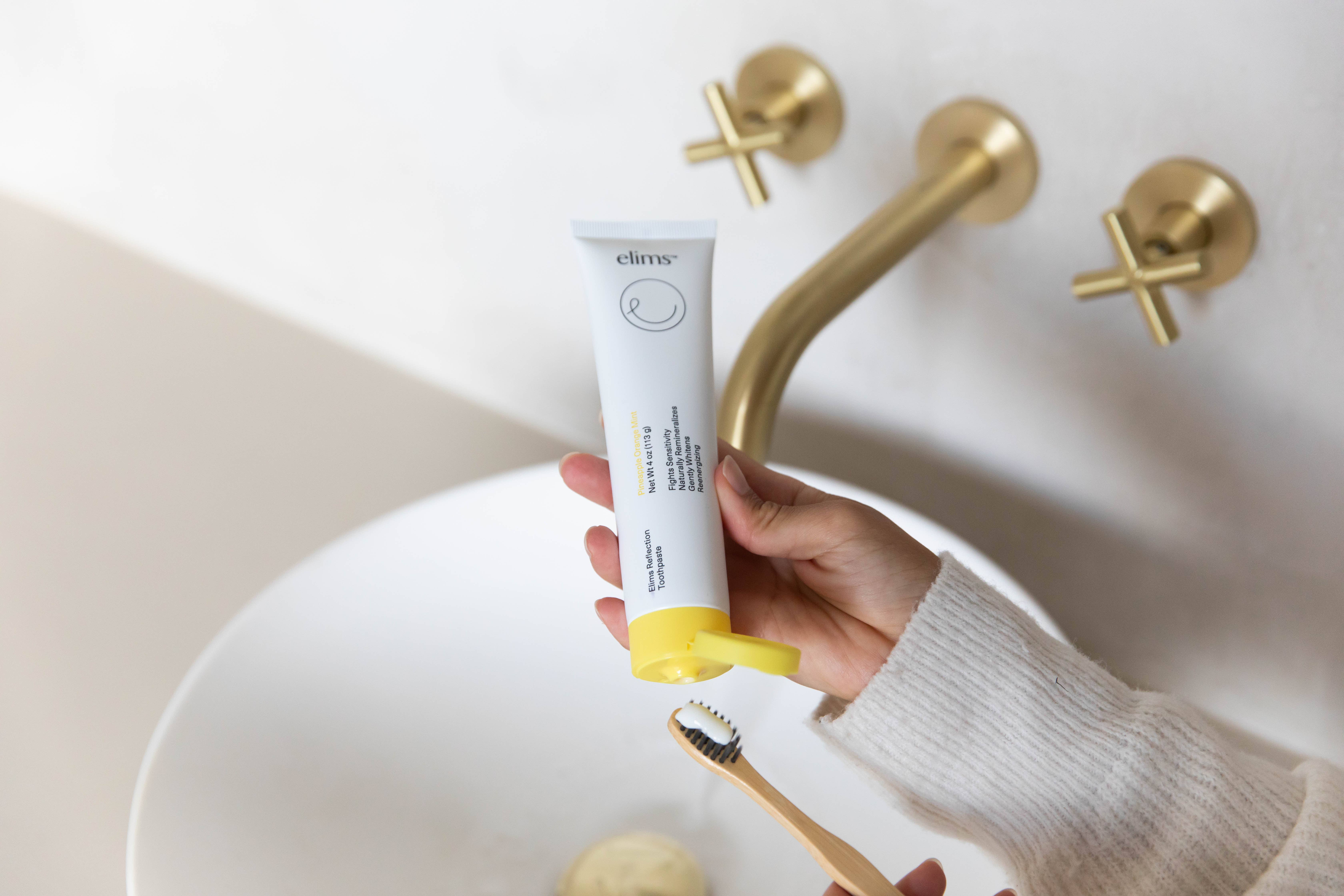 ELIMS - Wholesale Toothpaste - Nano-Hydroxyapatite Toothpaste in Pineapple Orange Mint1