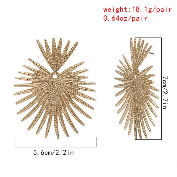 UZ Wholesale Store - Wholesale Dangle Earrings - Heart Shape Hollow Solid Color Earrings Accessories8