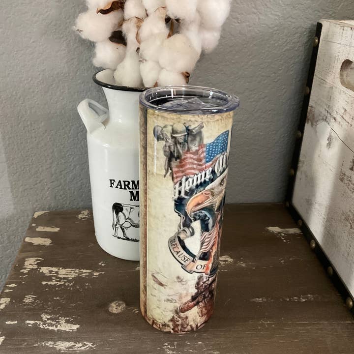 Farm Life Crafting - Wholesale Insulated Mug/Tumbler - Veterans 20oz Tumblers1