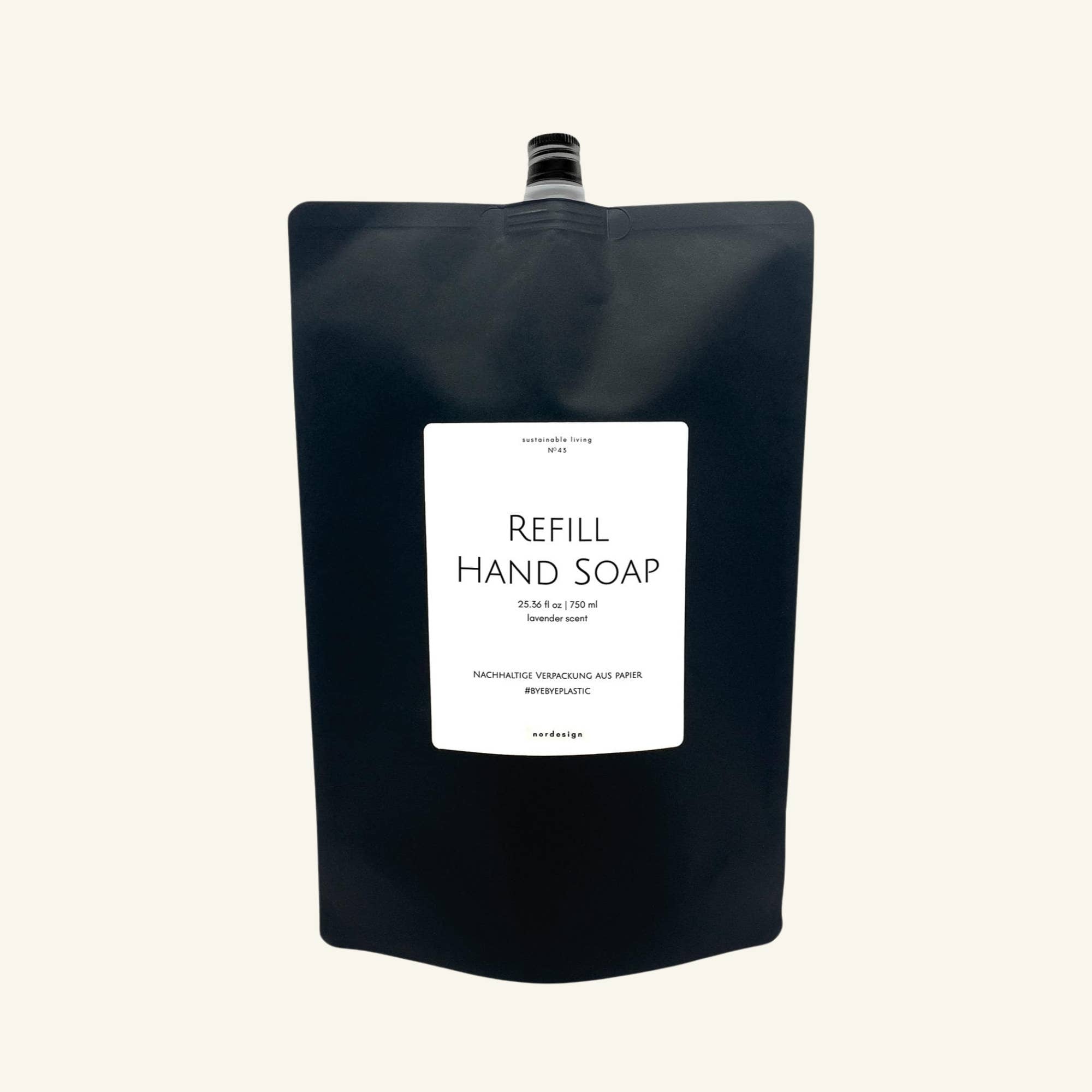 nordesign - Wholesale Hand Soap/Wash - Refill hand soap lavender (refill pack hand soap 750 ml)0