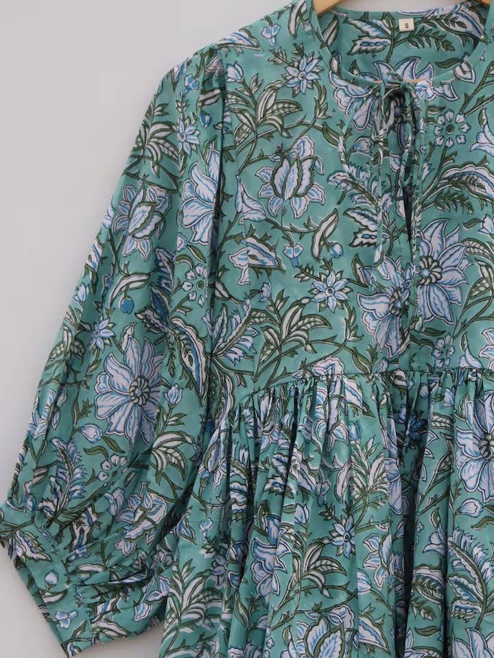 bhavnas boutique - Wholesale Dress – Women's - Summer Midi Dress Tiger Print Mini Dress Long Block Printed1