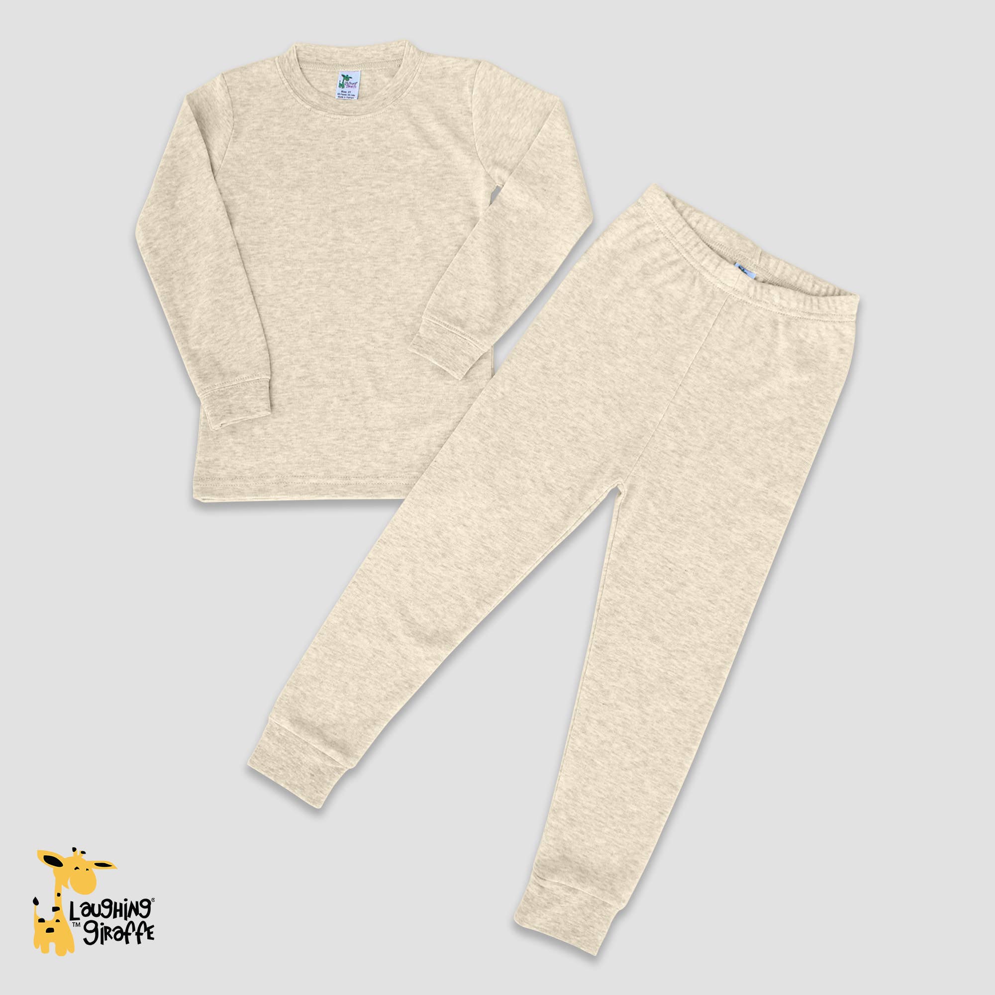 Laughing Giraffe - Venta al por mayor Conjunto de pijama - Niños - Conjunto de pijama para niños pequeños - Camiseta de manga larga y pantalón largo - Unisex para niños6