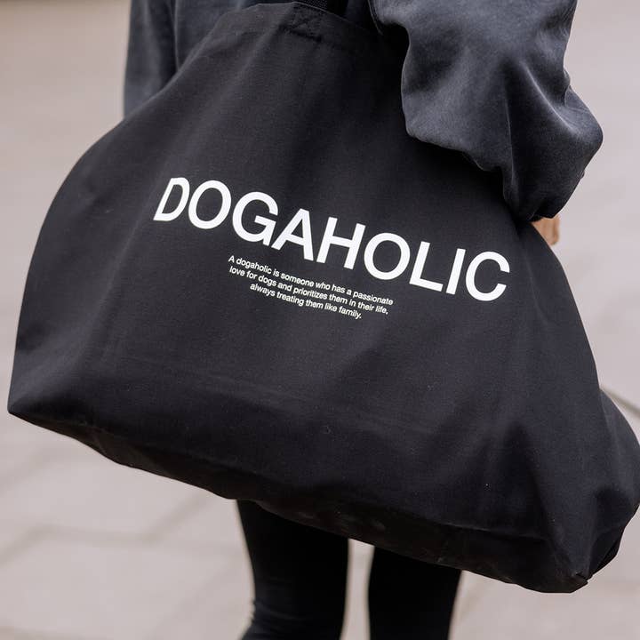 Lieblingspfote – wholesale Bärkasse - Unisex – DOGAHOLIC XXL Shopper Svart3