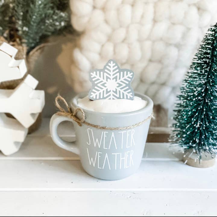 Sweater Weather Mug for wholesale by Crafted Hive Culture