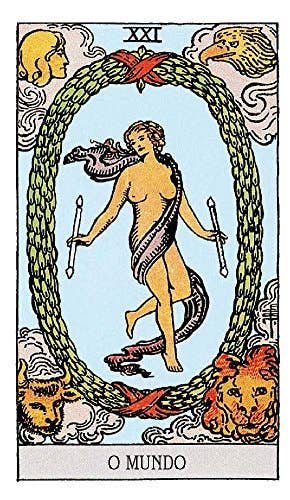 Cardshouse - Wholesale Tarot Cards - Tarot de A.E. Waite Cards Portuguese Edition AGM3