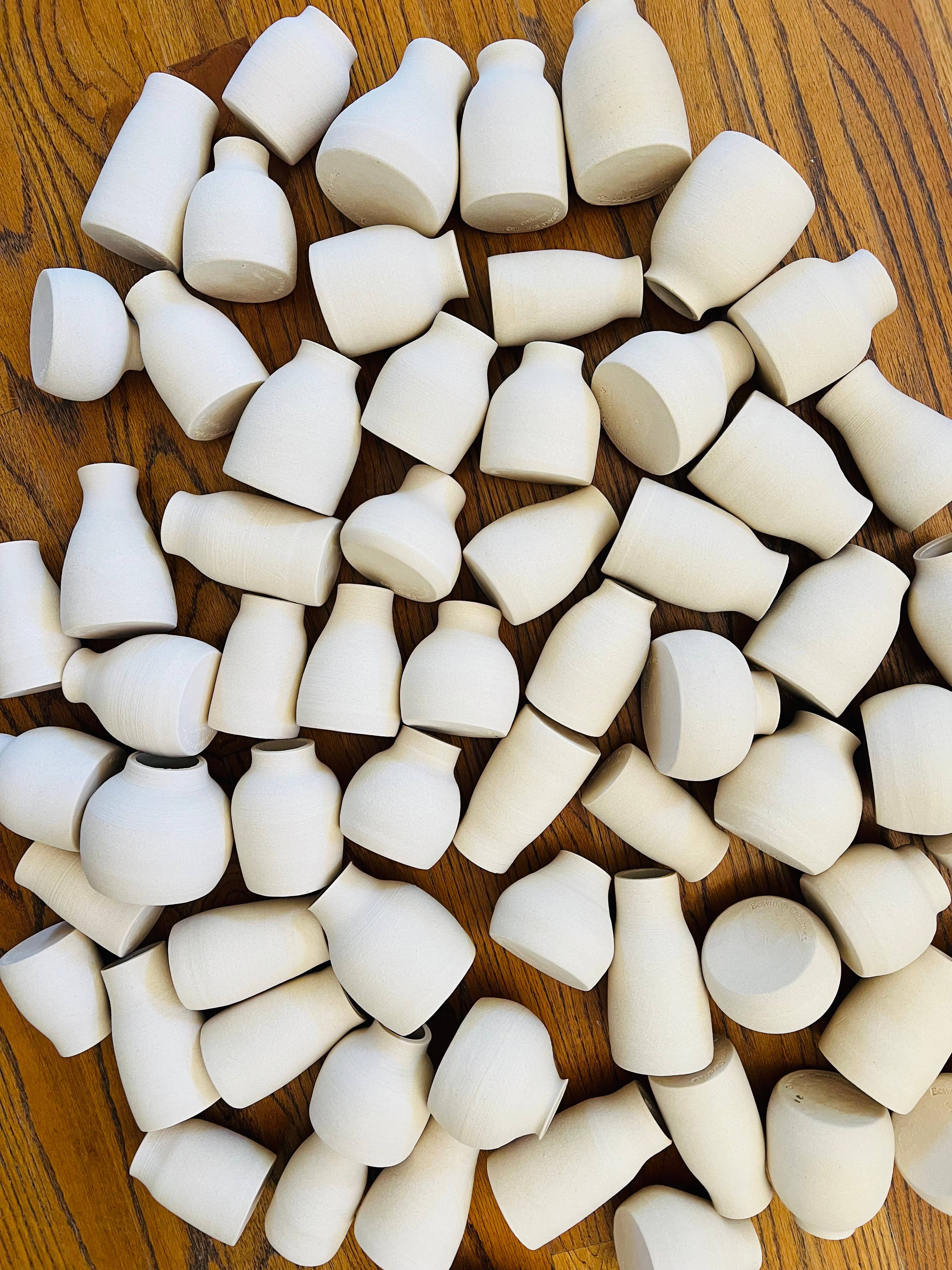 Bowman Ceramics - Wholesale Vase - Stone white bud vases14