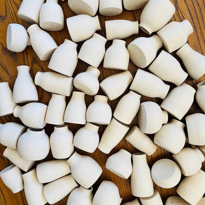 Bowman Ceramics - Wholesale Vase - Stone white bud vases14