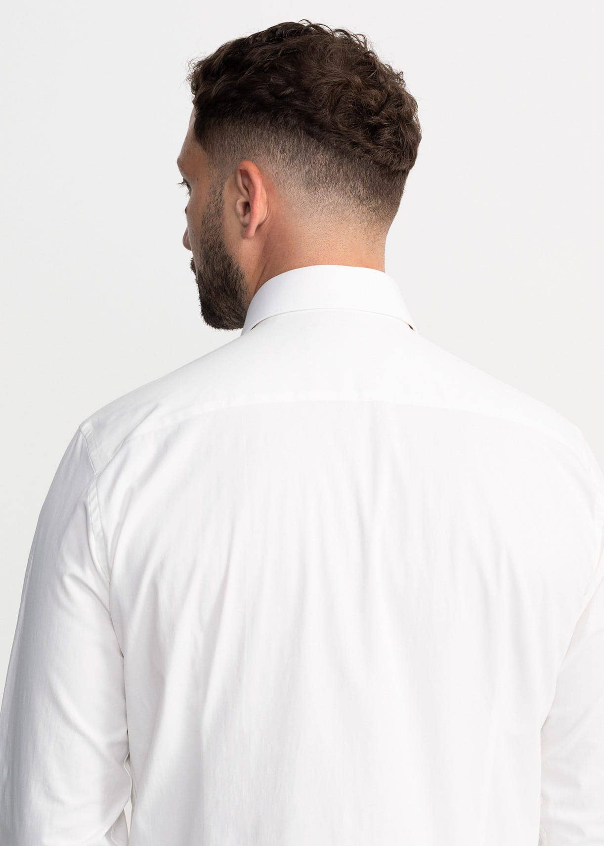 De IONESCU - Wholesale Button Down Shirt - Men's - The "Peles" Egyptian Cotton Shirt - Ecru5