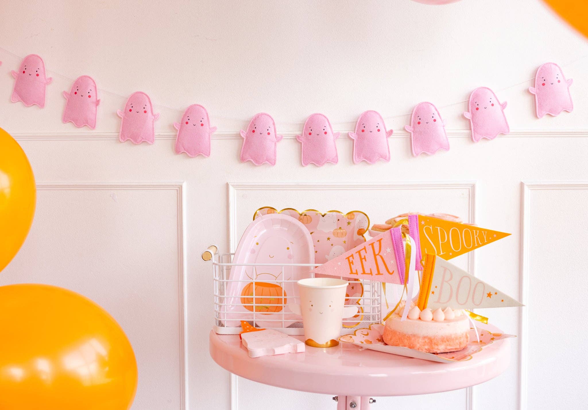 My Mind’s Eye - Vendita all'ingrosso Cartello/striscione per feste - GHL1102 - Occasions by Shakira - Banner Ghost Puffy in feltro4