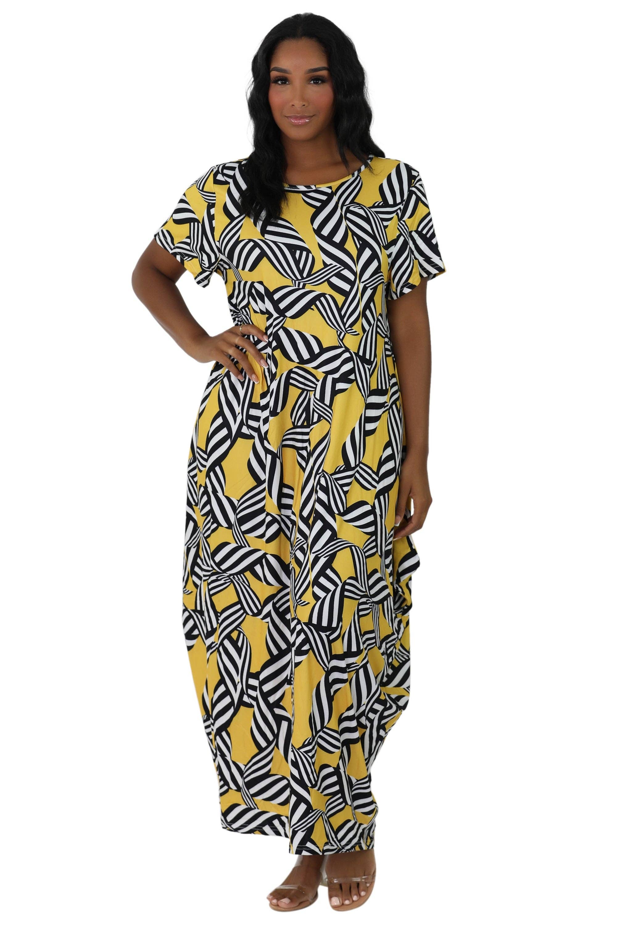 Advance Apparels – Großhandel Kleid – Damen – Langer Kaftan/Kleid 2222/D2100416