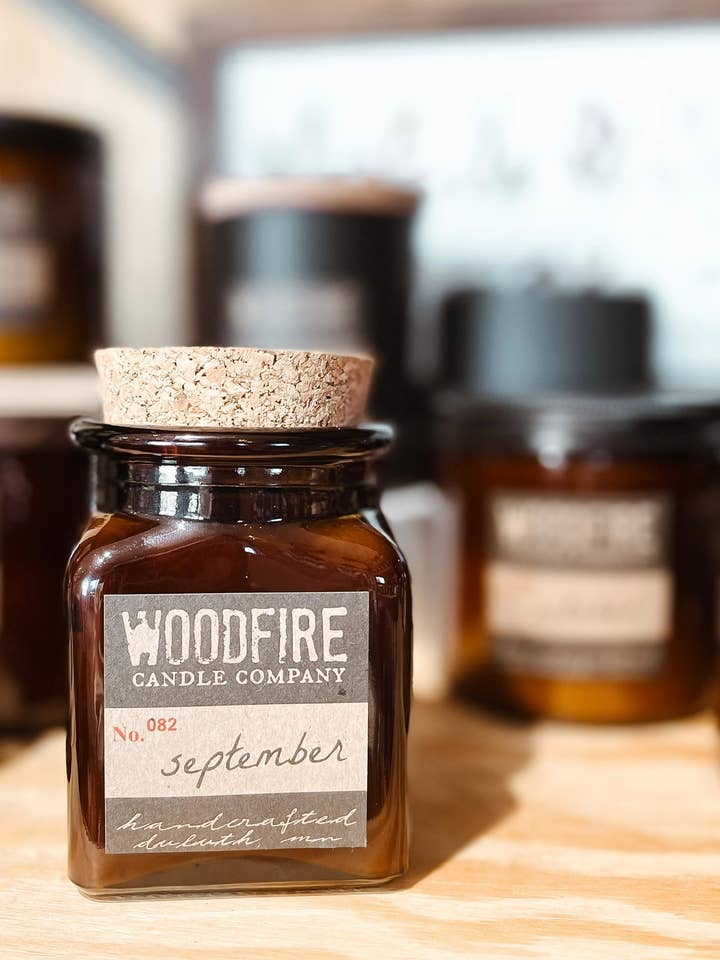 SEPTEMBER - New Fall Scent for wholesale by Woodfire Candle Company