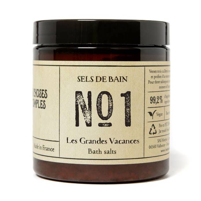Bath Salt Nr. 1 "Les Grandes Vacances" for wholesale by Les Choses Simples