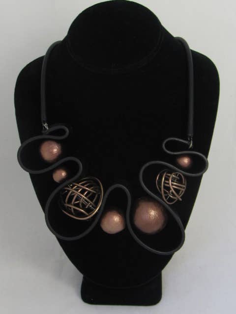 Designs by OC - Wholesale Bib Necklace - NKL 277 - D5 Amazon Necklace1