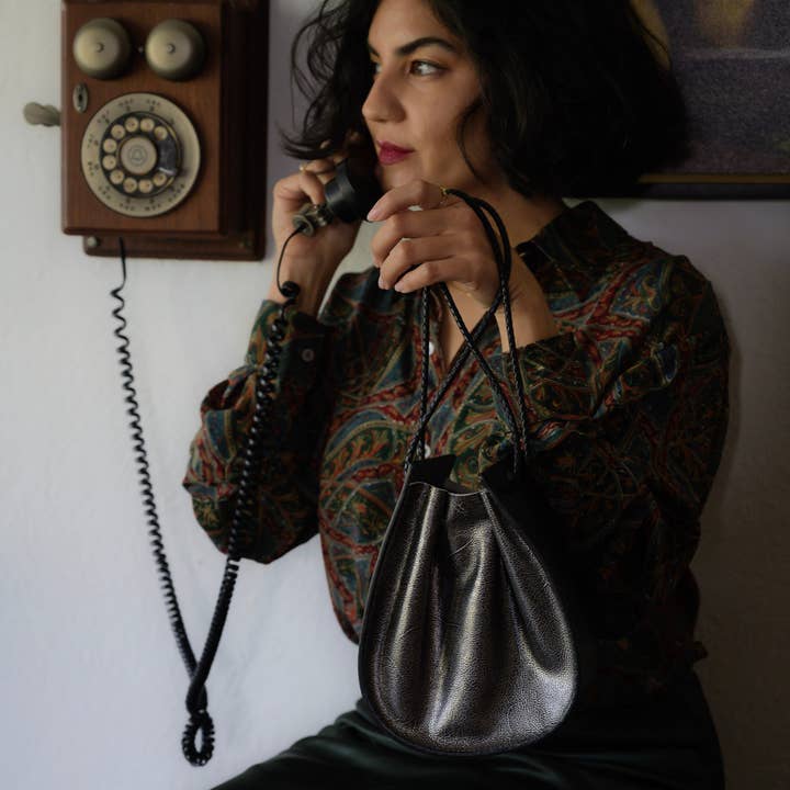 Joi Bag | Pewter for wholesale by Stash