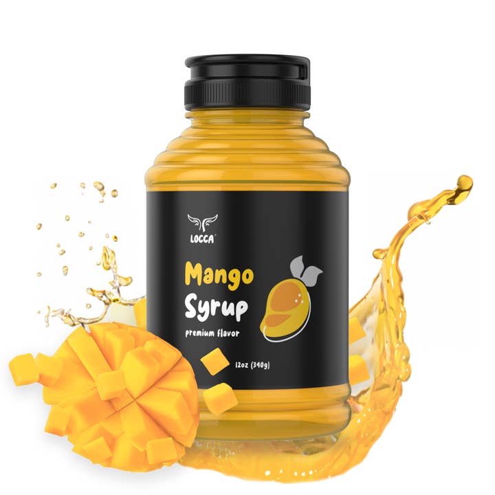 Locca - Wholesale Cocktail Mix/Syrup - Locca Premium Boba and Coffee Syrup | Bubble Tea Syrup Syrup 12oz | Premium Coffee Syrup