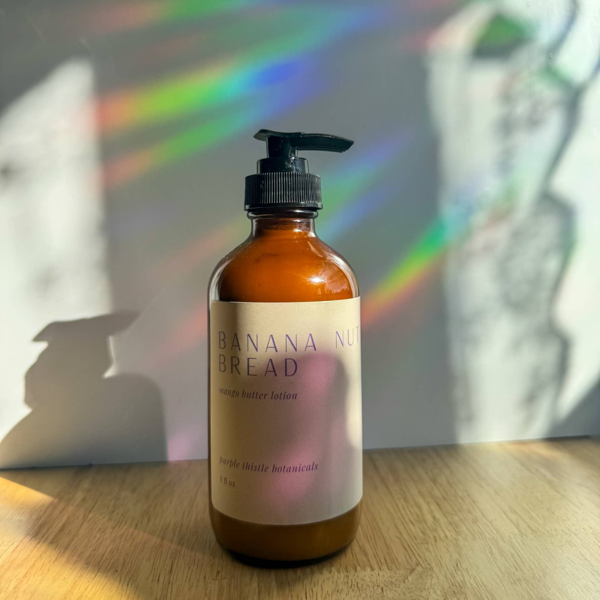 Purple Thistle Botanicals - Vente Crème/lotion pour le corps - Lotion au beurre de mangue et pain aux bananes et noix0