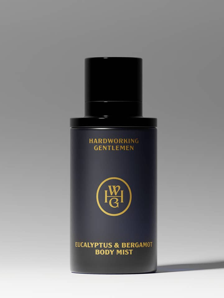 EUCALYPTUS & BERGAMOT BODY MIST for wholesale by Hardworking Gentlemen