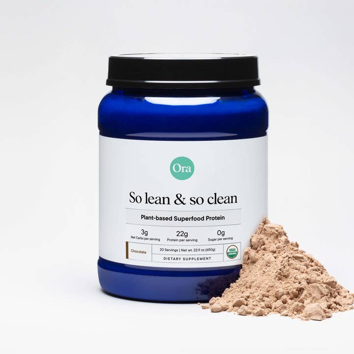 So Lean & So Clean - Protein Powder - Chocolate 20 serv for wholesale by Ora Organic