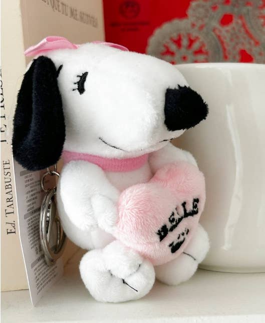 K-Wonderland - Wholesale Keychain - Women's - Snoopy Plush Bag Charm Deco Key Ring12