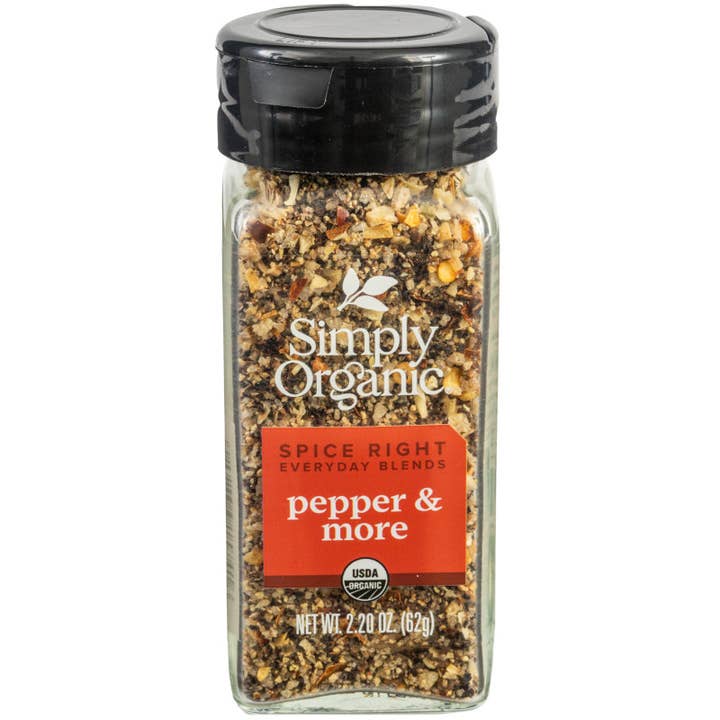 Simply Organic Pepper & More, Certified Organic for wholesale by Simply Organic