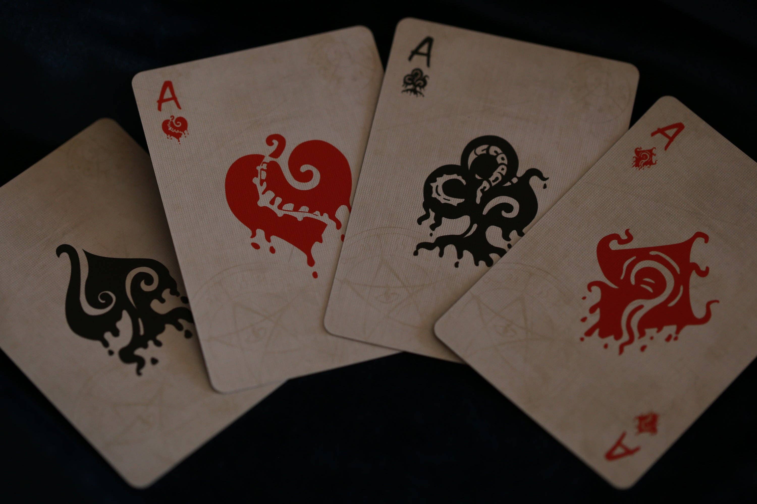 Vermilion Collection - Wholesale Playing Cards - Cthulhu Mythos Comicology (Old Whispers) Playing Cards2