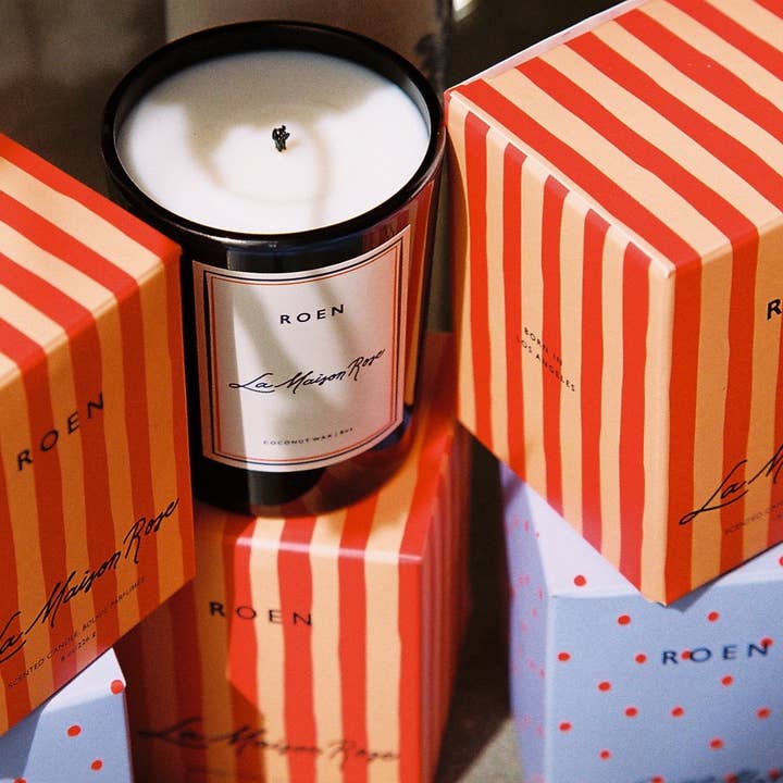 ROEN - Wholesale Jar/Filled Candle - LA MAISON ROSE