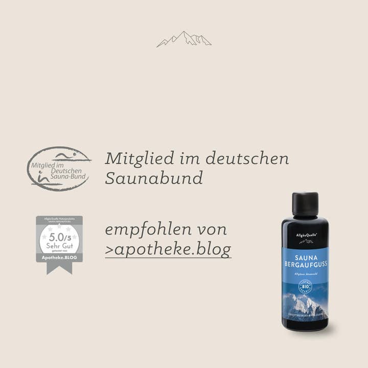 Allgäuquelle Naturprodukte GmbH – Großhandel Aromatherapie-Nebel – Sauna Bergaufguss
