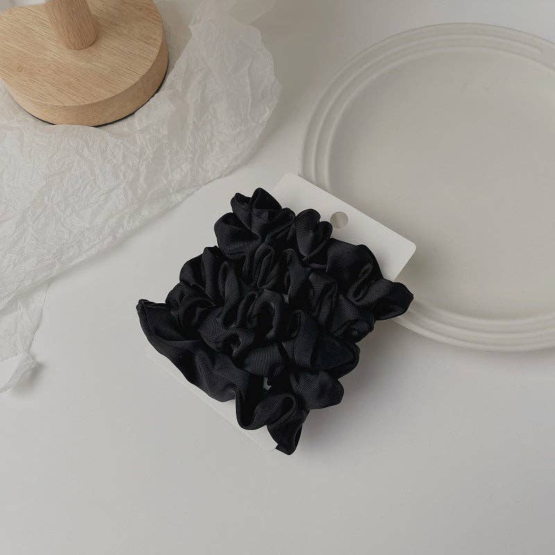 WEST AUSSIE SUPPLIES - Vendita all'ingrosso Scrunchie - Donna - GIFTY - Set di elastici per capelli in raso da 5 pezzi3