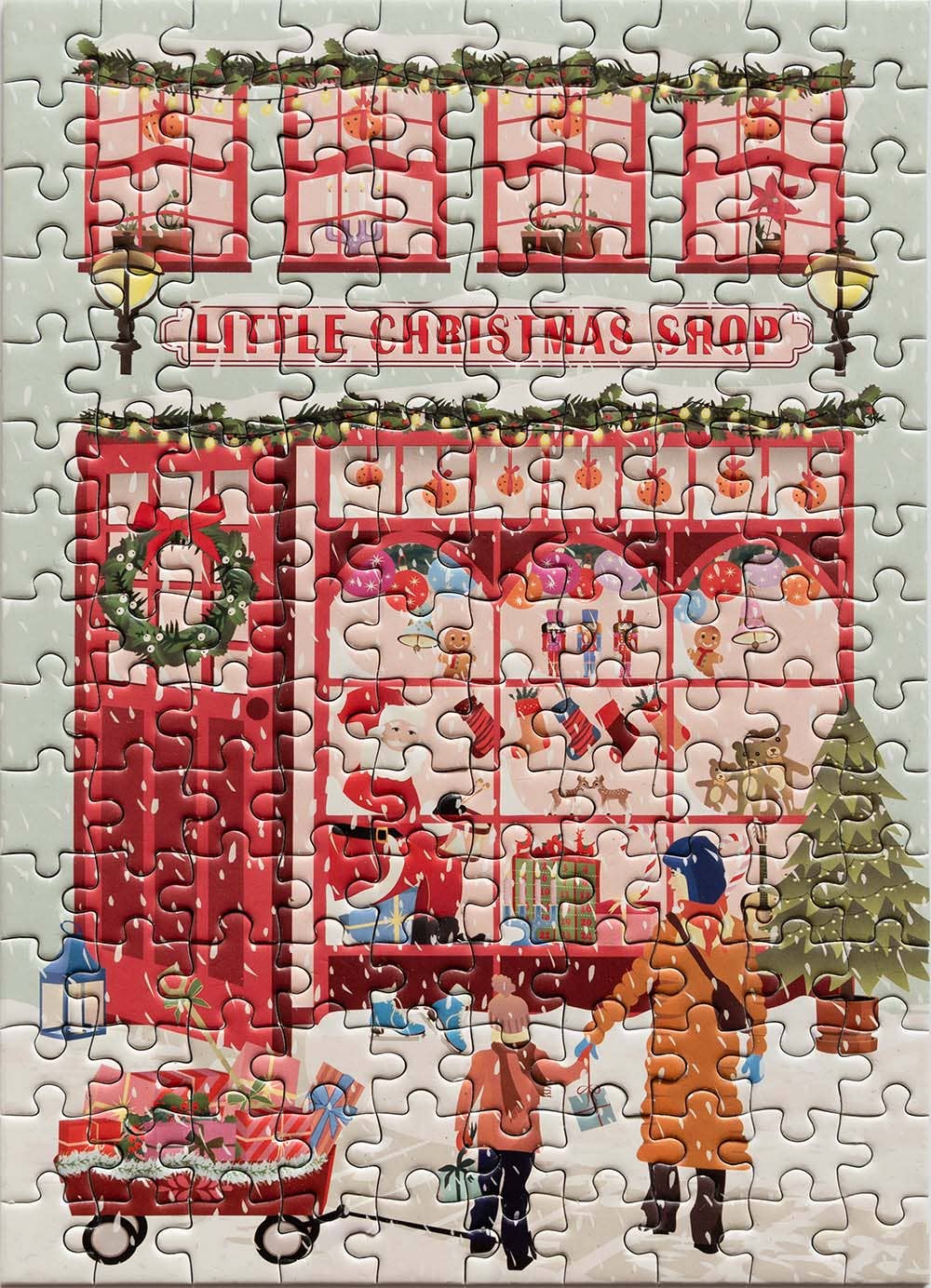 ViSSEVASSE - Wholesale Puzzle - Adult - LITTLE CHRISTMAS SHOP - JIGSAW PUZZLE - with 150 pieces2