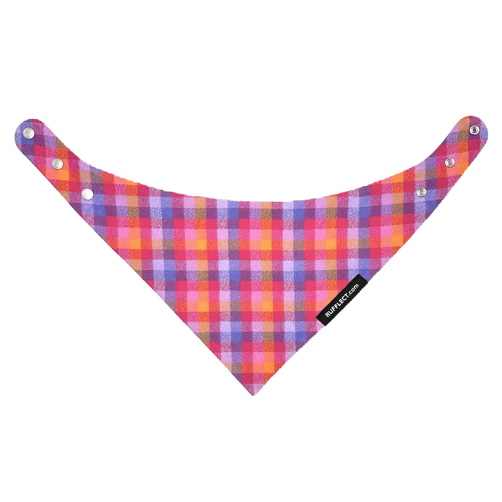 RUFFLECT Dog Bandanas – Großhandel Haustier-Bandana – Hund – RUFFLECT® Hundehalstuch aus kariertem Flanell mit Lupine8