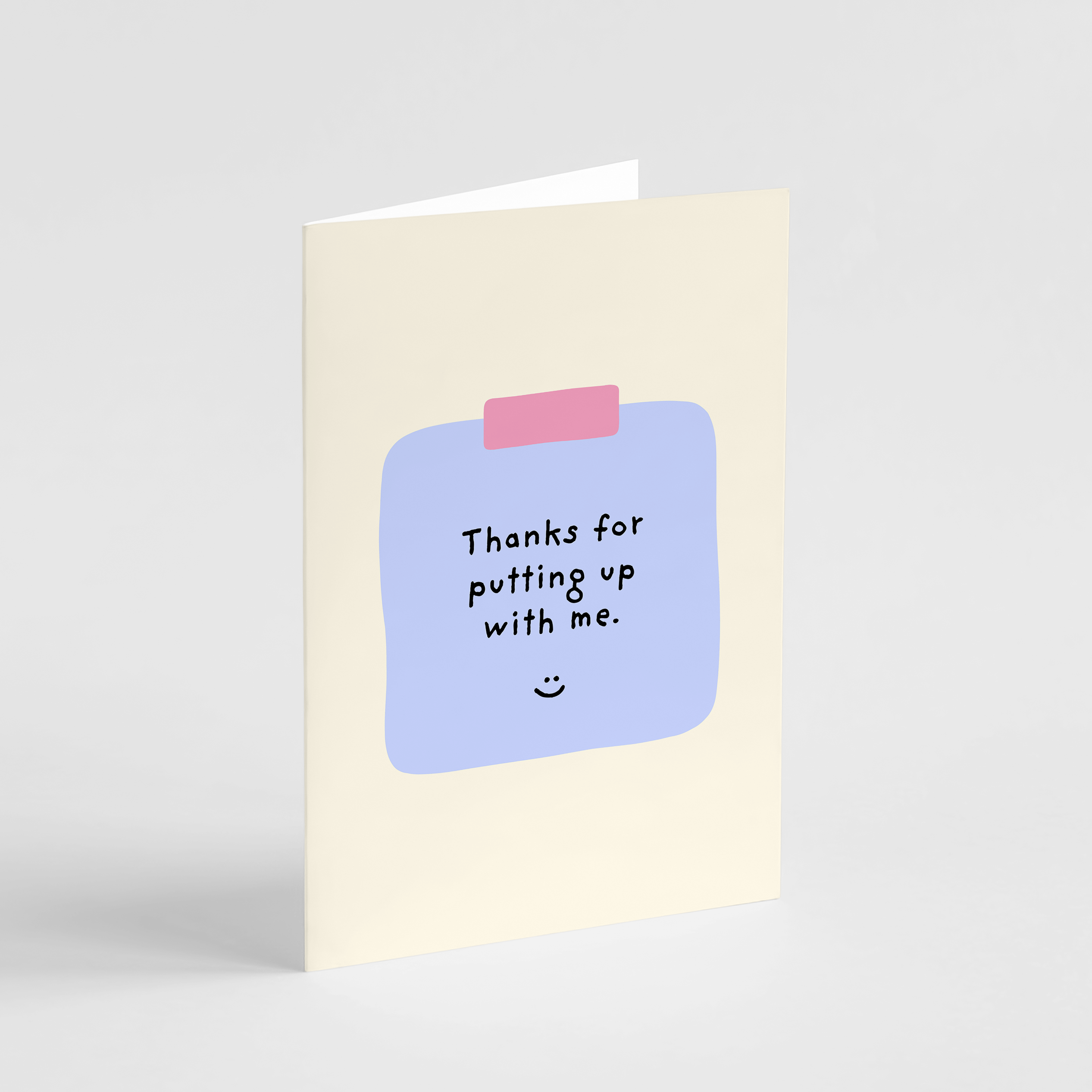 Popsy Press - Wholesale Love Card - Thanks for Putting up With Me - Funny Mother's Day Card1