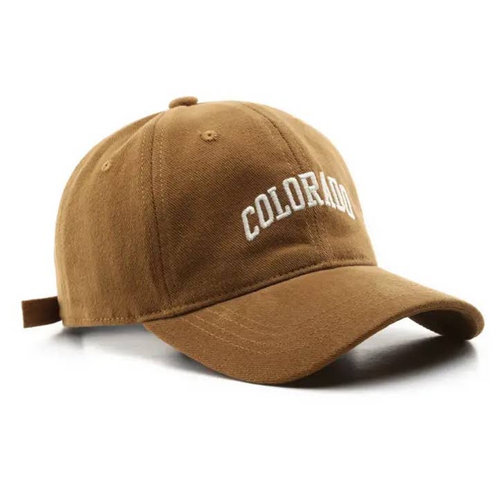 ACCITY - Wholesale Baseball Cap - Women's - Vintage Letter Embroidered Baseball Cap Outdoor_CWAH0500