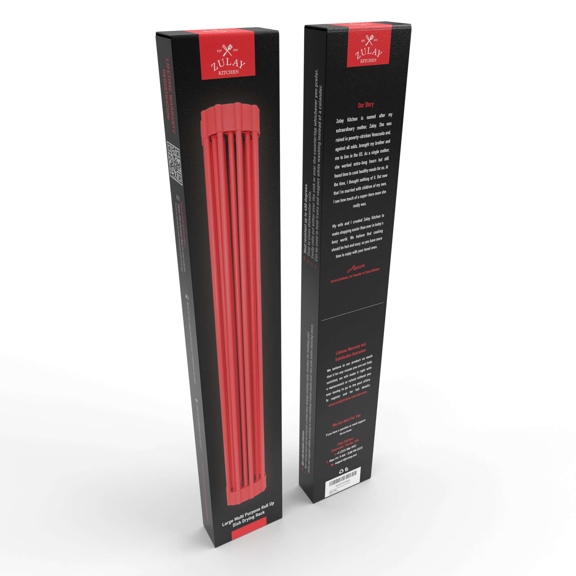 Zulay Kitchen – Engroshandel Tørremåtte/række til tørring af opvask – Multifunktionelt rullemadras til vask og grydelap10