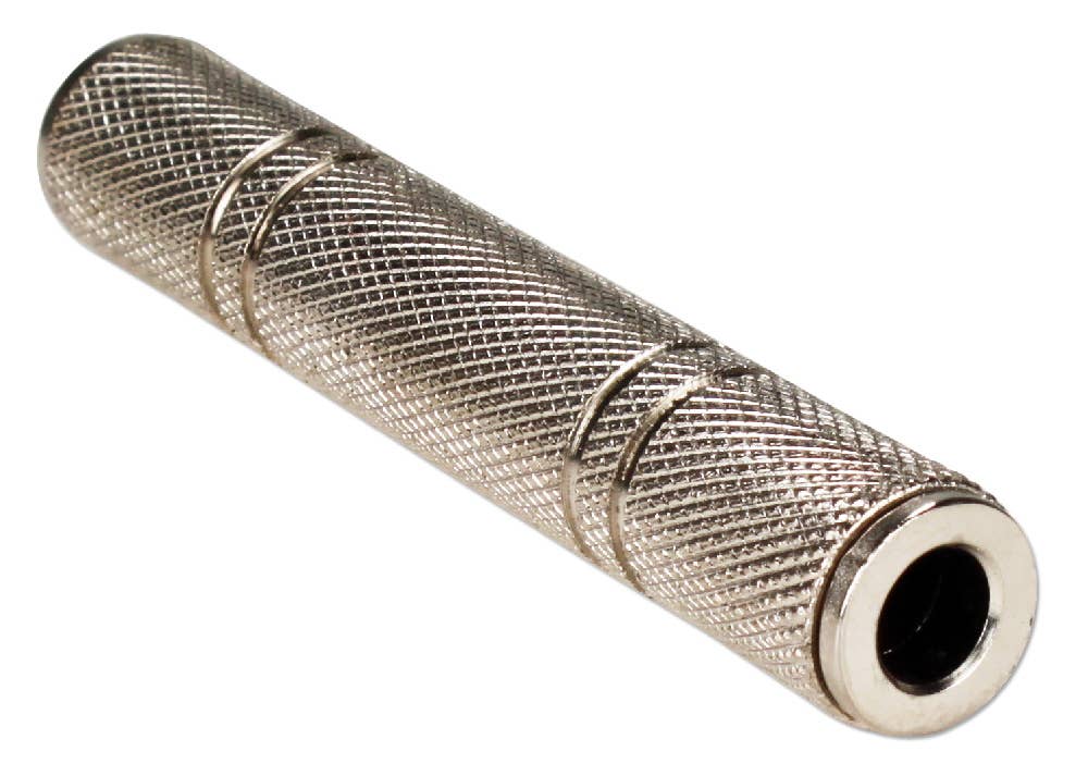 QVS Inc - Wholesale Speakers - 1/4 Female to Female Audio Stereo Coupler0