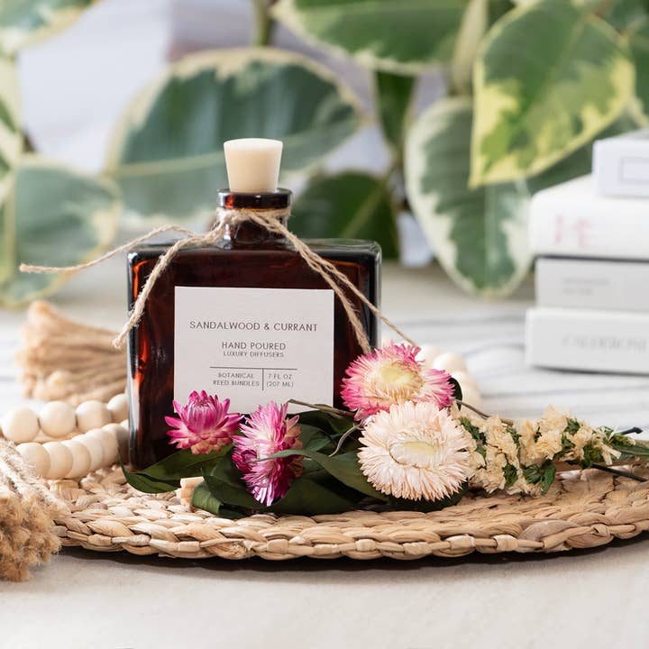 Andaluca - Wholesale Reed Diffuser - Sandalwood & Currant Bouquet Reed Bundle Fragrance Diffuser5